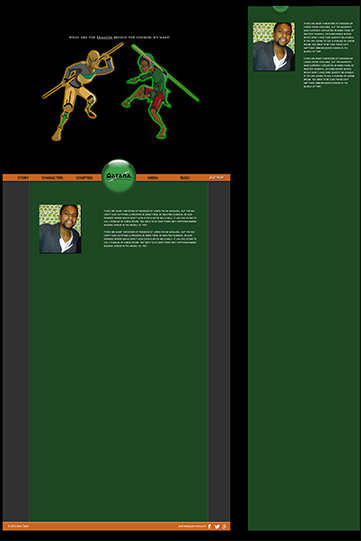 Gatana-story.com layout