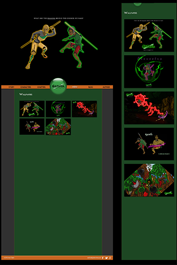 Gatana-story.com layout