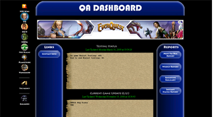 QA Dashboard Everquest